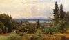 Anders Andersen-Lundby Starnberg Gölünde Yaz Günü Kanvas Tablo