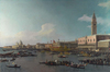 The Basin of San Marco on Ascension Day by Antonio Canaletto
