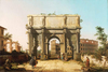 Antonio Canaletto Konstantin Kemeri Roma Kanvas Tablo