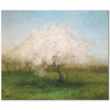 Apple Trees in a Meadow by Edward Mitchell Bannister as Fine Art Print