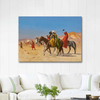Arabs Crossing the Desert by Jean Leon Gerome as Fine Art Print