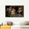 As The Old Sang So The Young Pipe by Jacob Jordaens as Fine Art Print