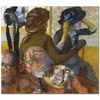 Edgar Degas Şapkacıda Seçim Kanvas Tablo