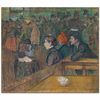 Henri de Toulouse-Lautrec Moulin de la Galette'de Kanvas Tablo