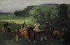 Edgar Degas Hipodromda Kanvas Tablo