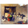 At the Souk by Eugene Alexis Girardet as Fine Art Print