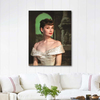 Audrey Hepburn in Roman Holiday Film as Art Print