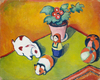 August Macke Küçük Walter'in Oyuncakları Kanvas Tablo