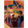 August Macke İp Canbazı Kanvas Tablo