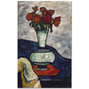 August Macke Solmuş Çiçekler Kanvas Tablo