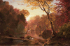 Frederic Edwin Church Kuzey Amerika'da Sonbahar Kanvas Tablo