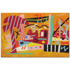 Autumn Landscape by Stuart Davis as Art Print