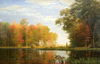 Autumn Woods by Albert Bierstadt
