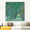 Avenue To The Kammer Castle as Fine Art Print