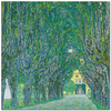 Avenue To The Kammer Castle by Gustav Klimt