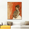 Edgar Degas Balerin Pozu Kanvas Tablo