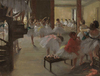 Edgar Degas Bale Okulu Kanvas Tablo