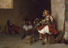 Bashi-Bazouk Singing by Jean Leon Gerome as Fine Art Print