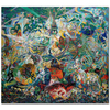 Joseph Stella Işıkların Savaşı, Coney Adası, Mardi Gras Kanvas Tablo
