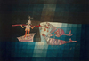 Paul Klee Operadan Dövüş Sahnesi Kanvas Tablo