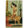 Before a Mirror by Robert Wiedemann Browning as Fine Art Print