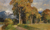 Bei Gmünd im Herbst by Marie Egner as Art Print