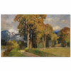 Bei Gmünd im Herbst by Marie Egner as Art Print