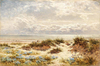Beach with Approaching Clouds by Benjamin Williams Leader