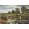 Water Lillies by Benjamin Williams Leader