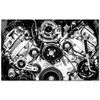 Motor Gücü Kanvas Tablo
