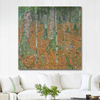 Birch Forest by Gustav Klimt as Fine Art Print