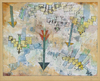Birds Swooping Down And Arrows by Paul Klee