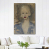 Blond Woman by Helene Schjerfbeck as Art Print