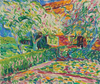 Blossoming Apple Trees by Erich Heckel