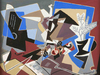 Blue Composition by Gino Severini