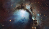 Blue Hole Nebula Art Print