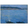 Blue Seascape In The Moonlight by Max Kurzweil as Fine Art Print