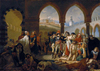Bonaparte Visiting the Pesthouse in Jaffa by Antoine Jean Gros