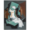 Bottle and Fruit Dish by Juan Gris