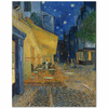 Vincent van Gogh Cafe Terasında Gece Kanvas Tablo
