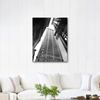 Canyon Broadway and Exchange Place by Berenice Abbott as Art Print