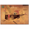 Capricious by Wassily Kandinsky as Fine Art Print