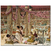 Sir Lawrence Alma Tadema Caracalla ve Geta Kolezyumda Kanvas Tablo