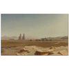 Caravan Passing The Colossi Of Memnon Thebes by Jean Leon Gerome as Fine Art Print