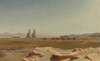 Caravan Passing The Colossi Of Memnon Thebes by Jean Leon Gerome as Fine Art Print
