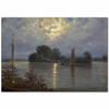 Carl Gustav Carus Pillnitz'de Mehtap Kanvas Tablo