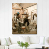 Casting from Life by Edouard Dantan as Fine Art Print
