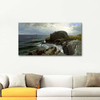 Alfred Thompson Bricher Castle Kayası Marblehead Kanvas Tablo