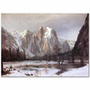 Albert Bierstadt Katedral Tepesi Kanvas Tablo