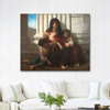 William Adolphe Bouguereau Hayırseverlik (Yoksul Aile) Kanvas Tablo